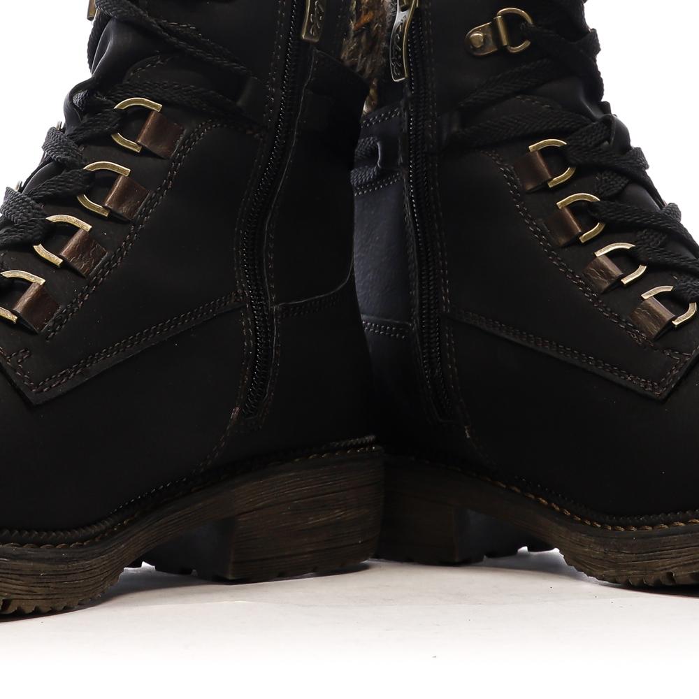 Boots Noires Femme RELIFE Gracita vue 7