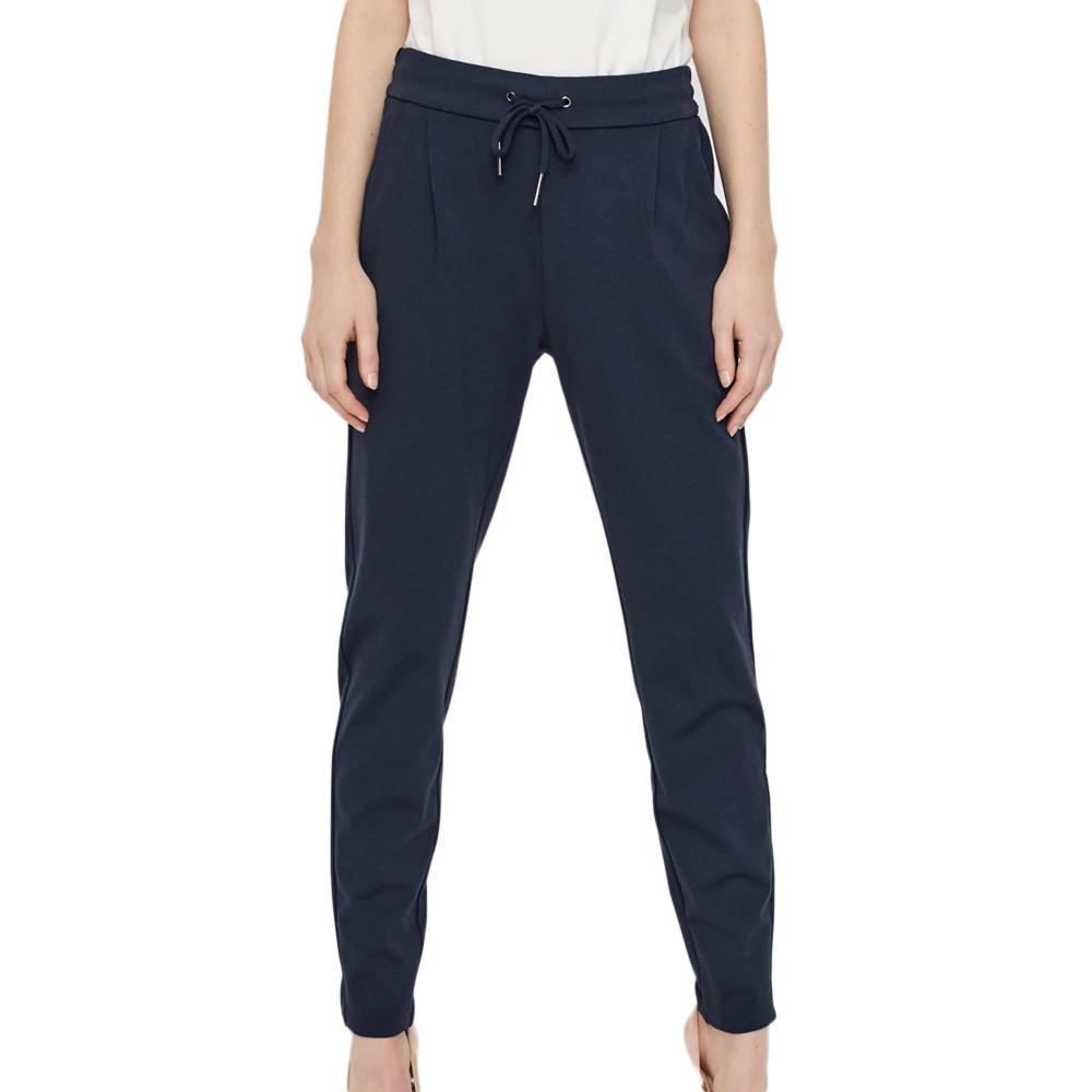 Pantalon Chino Marine Femme Vero Moda Meva pas cher