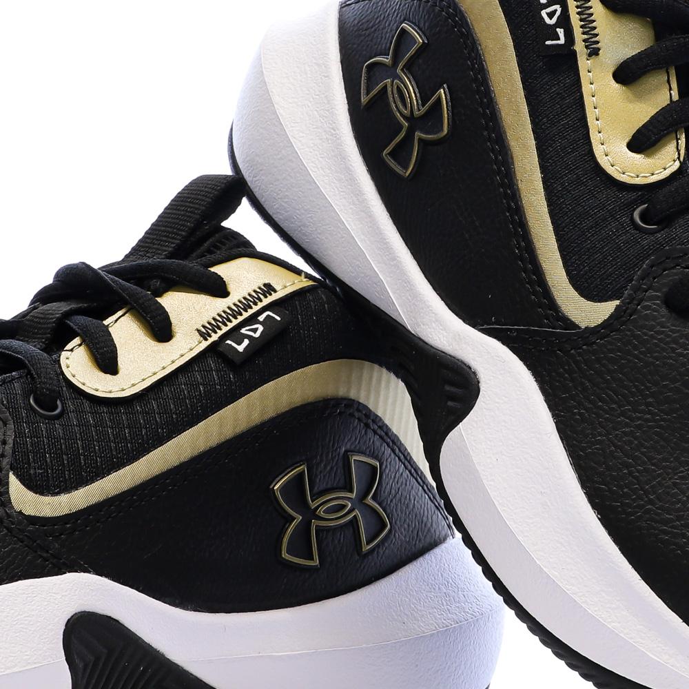 Zapatillas deportivas negras para niño Under Armour Lockdown ver 7