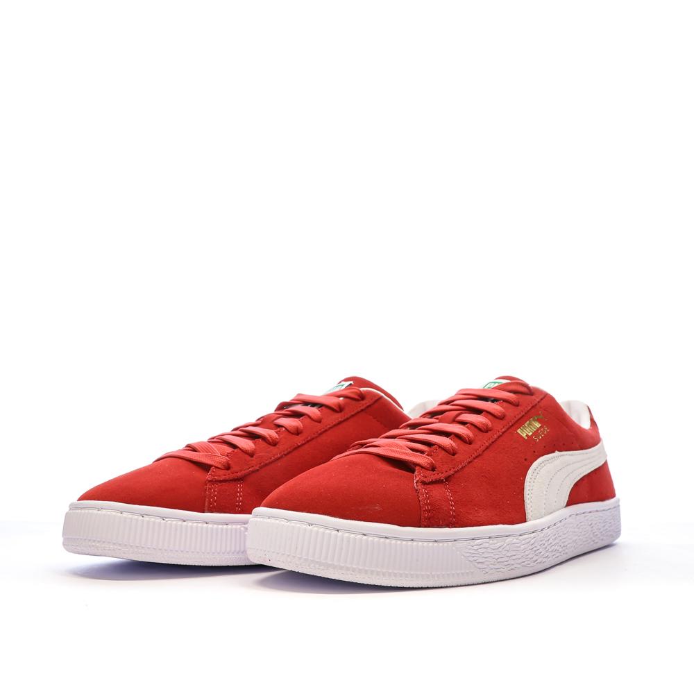 Baskets Rouges Mixte Puma Suede Classic XXL vue 6