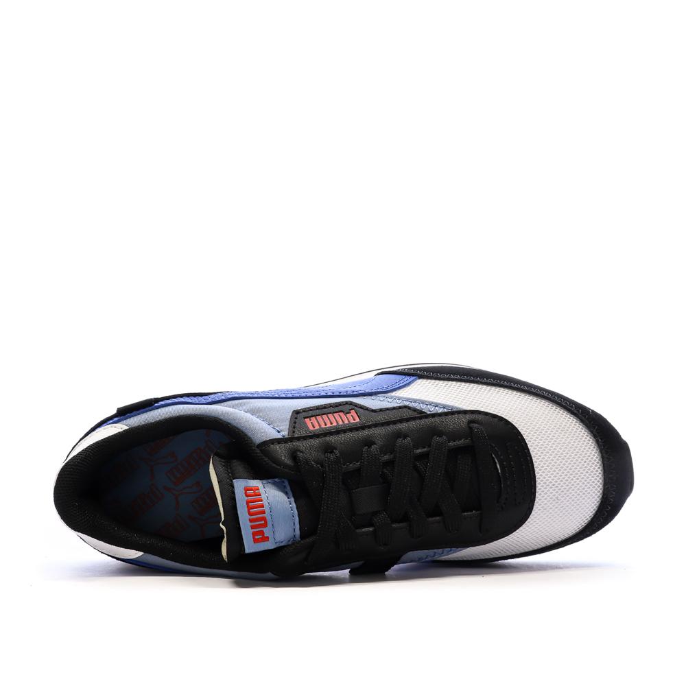 Baskets Noir/Bleu/Blanc Garçon Puma Future Rider Splash Jr vue 4