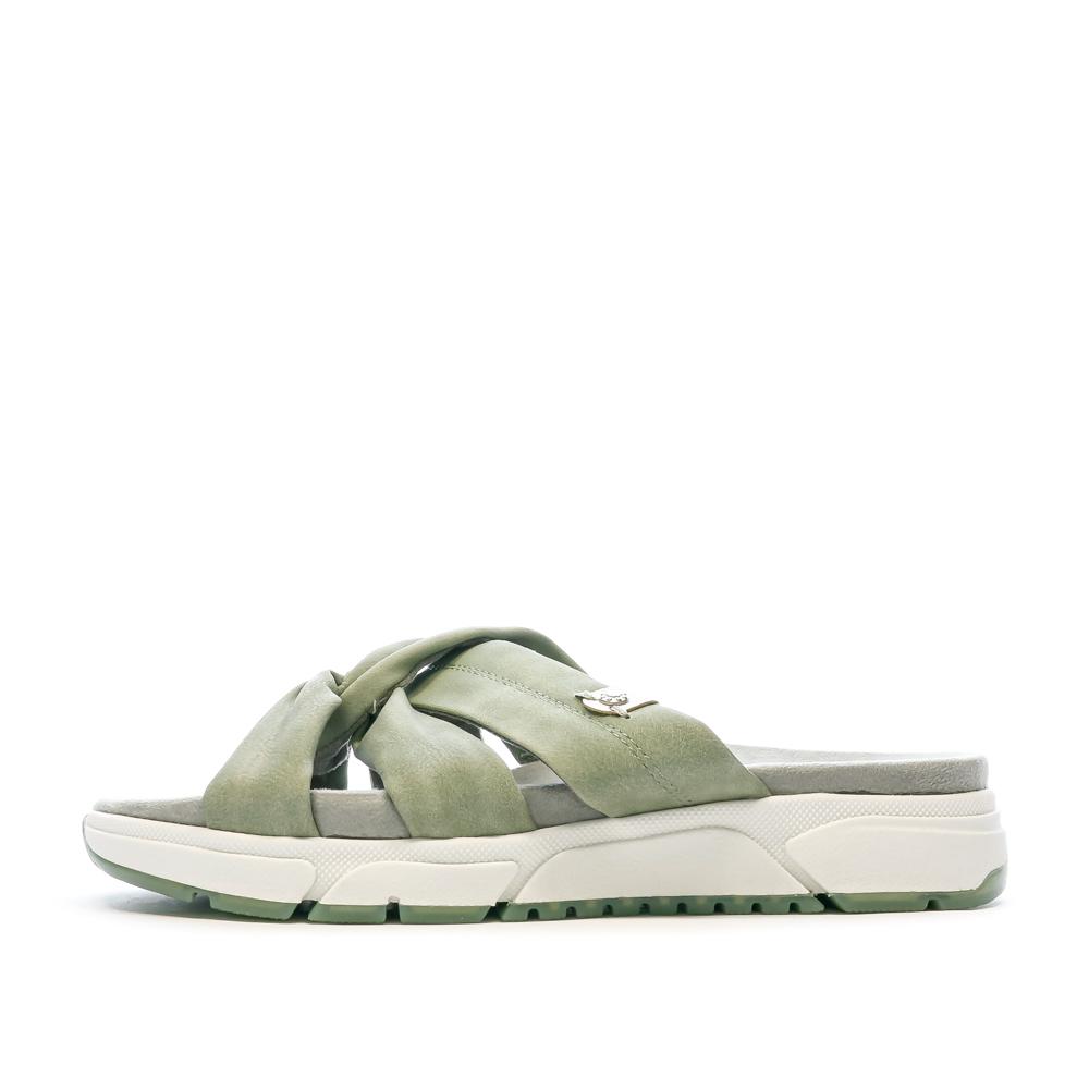 Sandales Vert Femme RELIFE Lisandra pas cher
