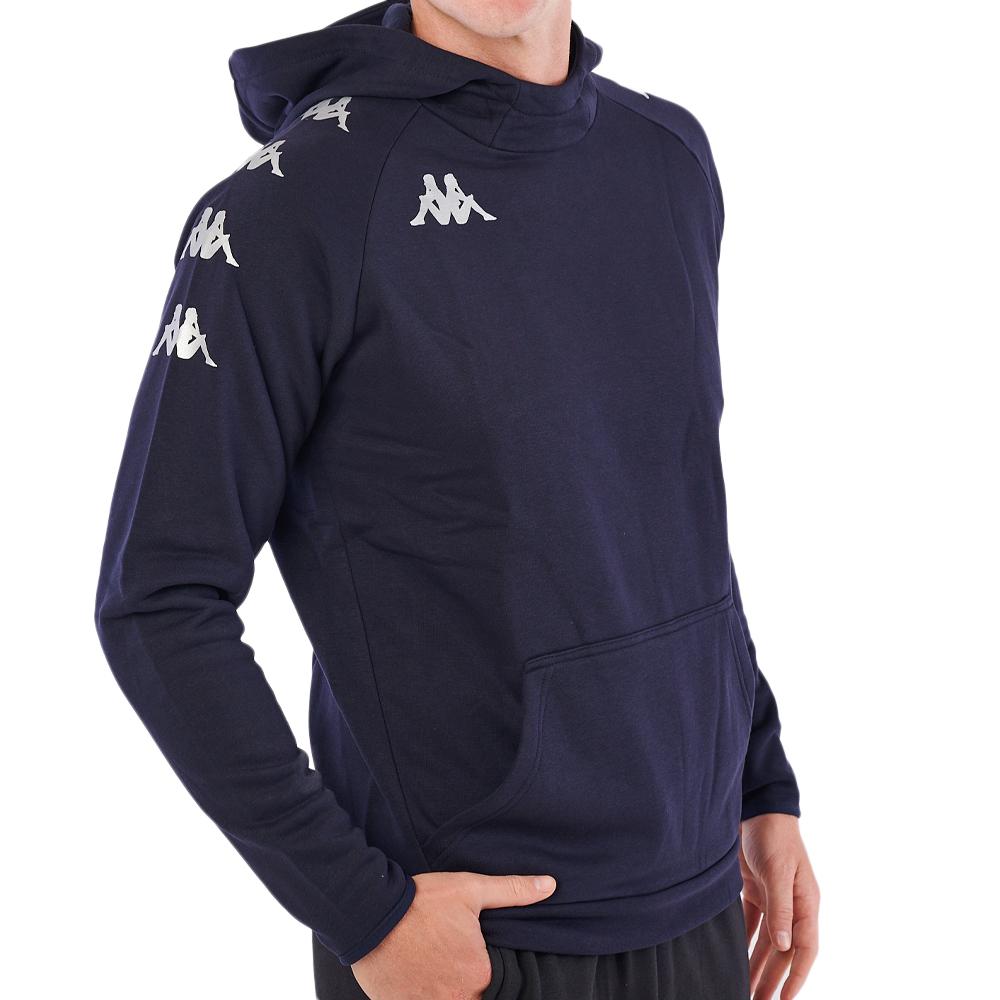 Sweat à Capuche Marine Homme Kappa Diano 2024 pas cher