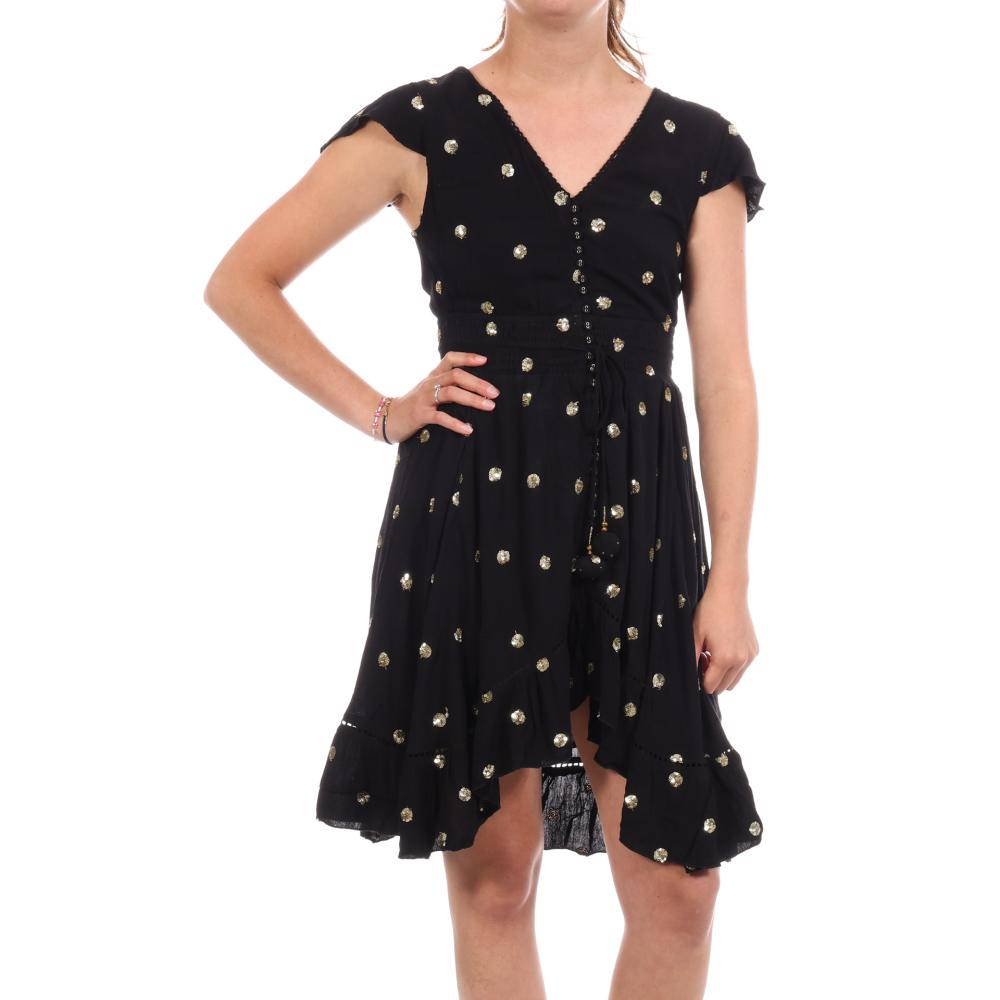 Robe Noire Femme Goa CHICA pas cher