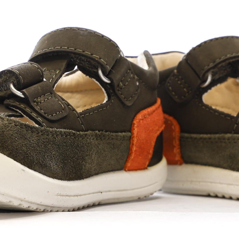Sandales Kaki Garçon Kickers Salome vue 7