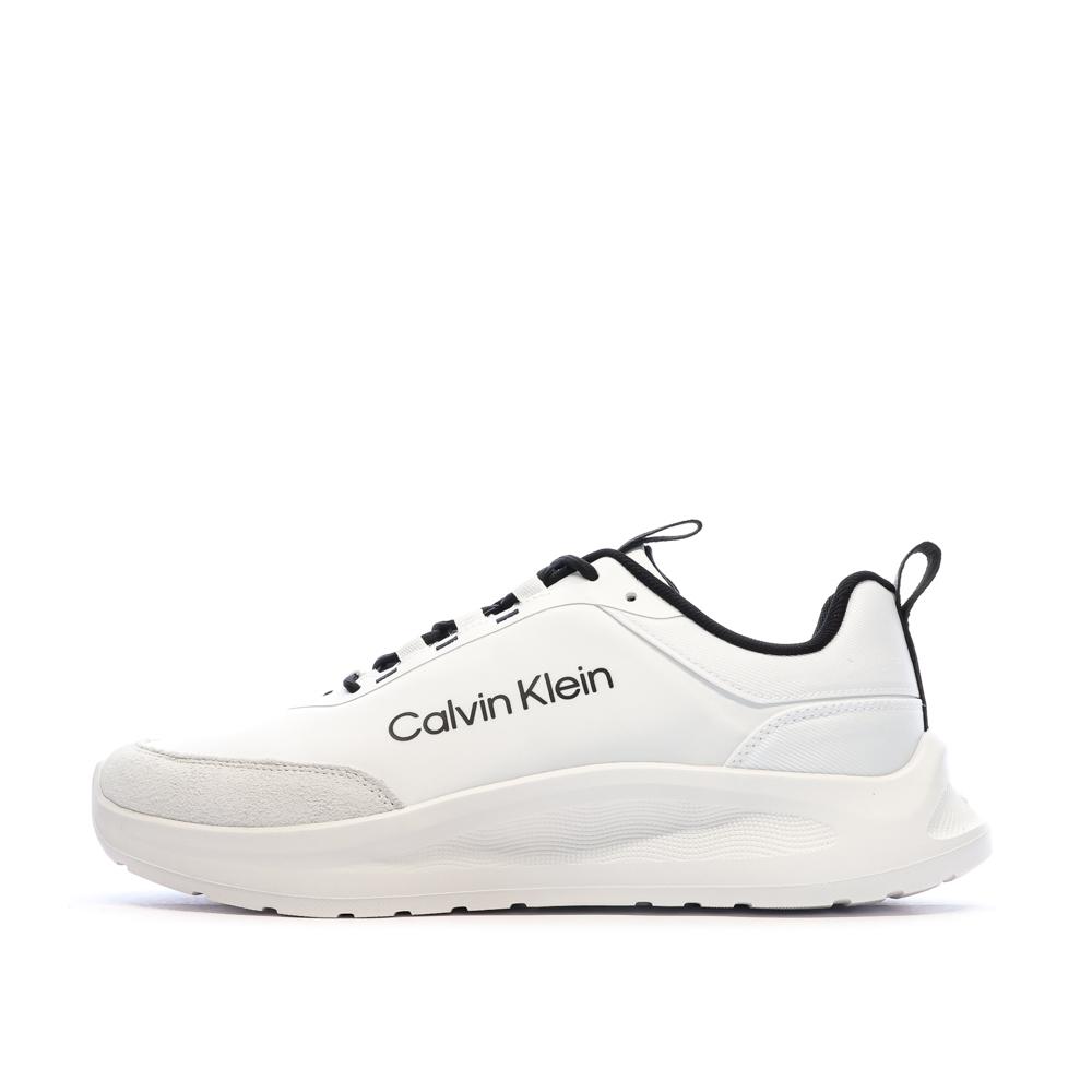 Zapatillas blancas para hombre Calvin Klein Jeans Light Eva barato
