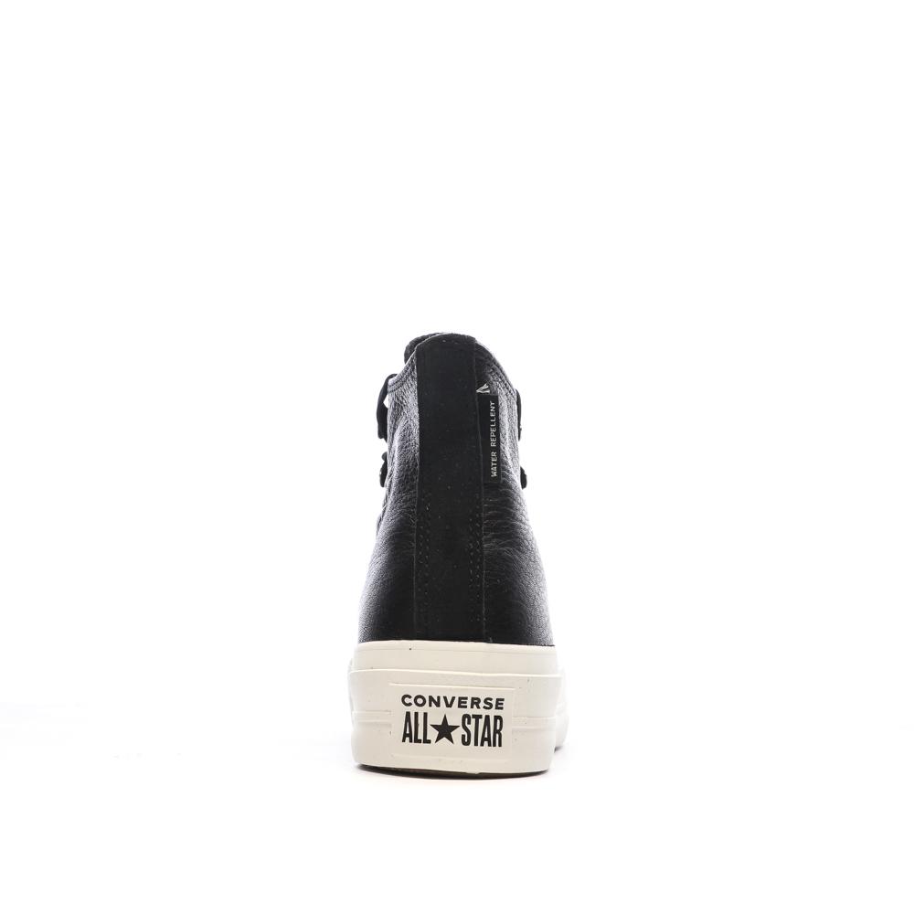 Baskets Noires Femme Converse Water Repellent vue 3