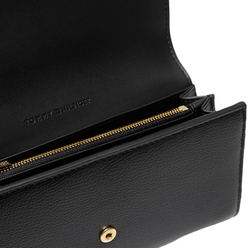 Portefeuilles Noir Tommy Hilfiger Th Flag Lrg Flap [6964d6d6759b0] vue 2