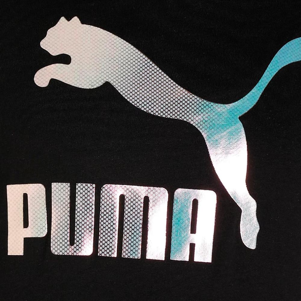 T-shirt Noir Femme Puma Crystal vue 3