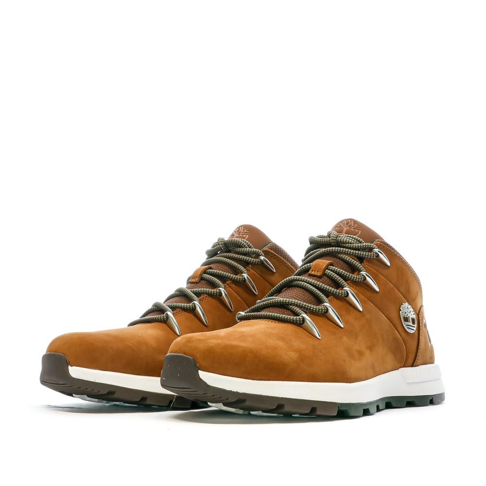 Baskets Marron Foncé Homme Timberland Sprint Trekker vue 6