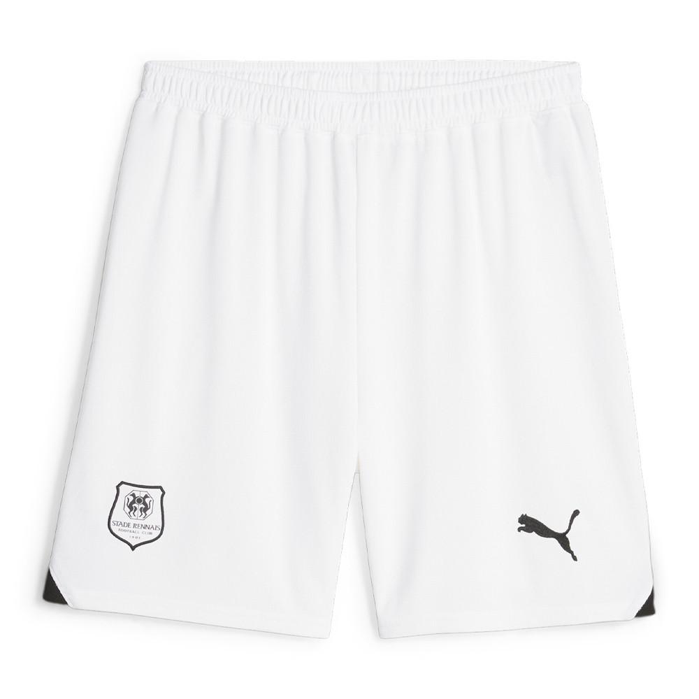 Stade Rennais Short Blanc Homme Puma 2023/24 pas cher