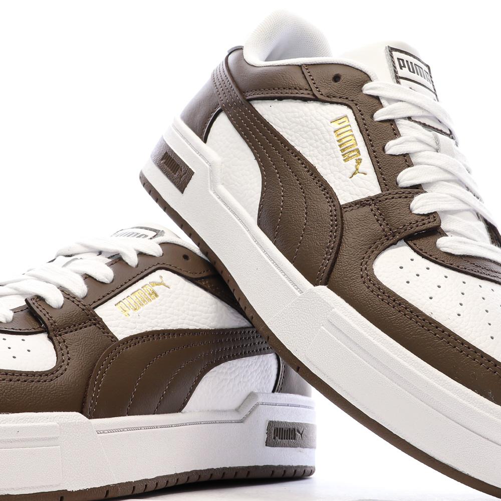 Baskets Blanc/Marron Homme Puma Ca Pro Classic vue 7