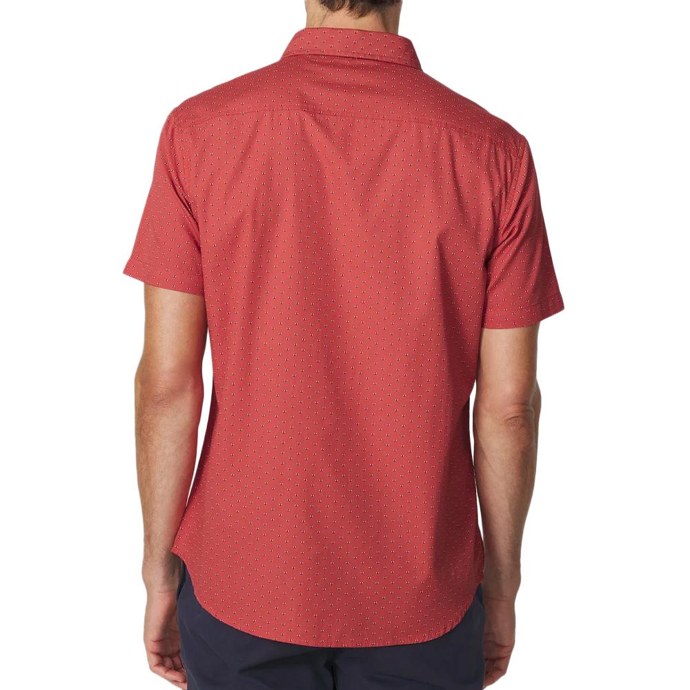 Chemise Rouge Homme TBS HELYOCHA vue 2