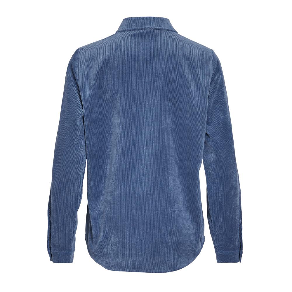 Chemise Bleu Femme Vila Courdie vue 2