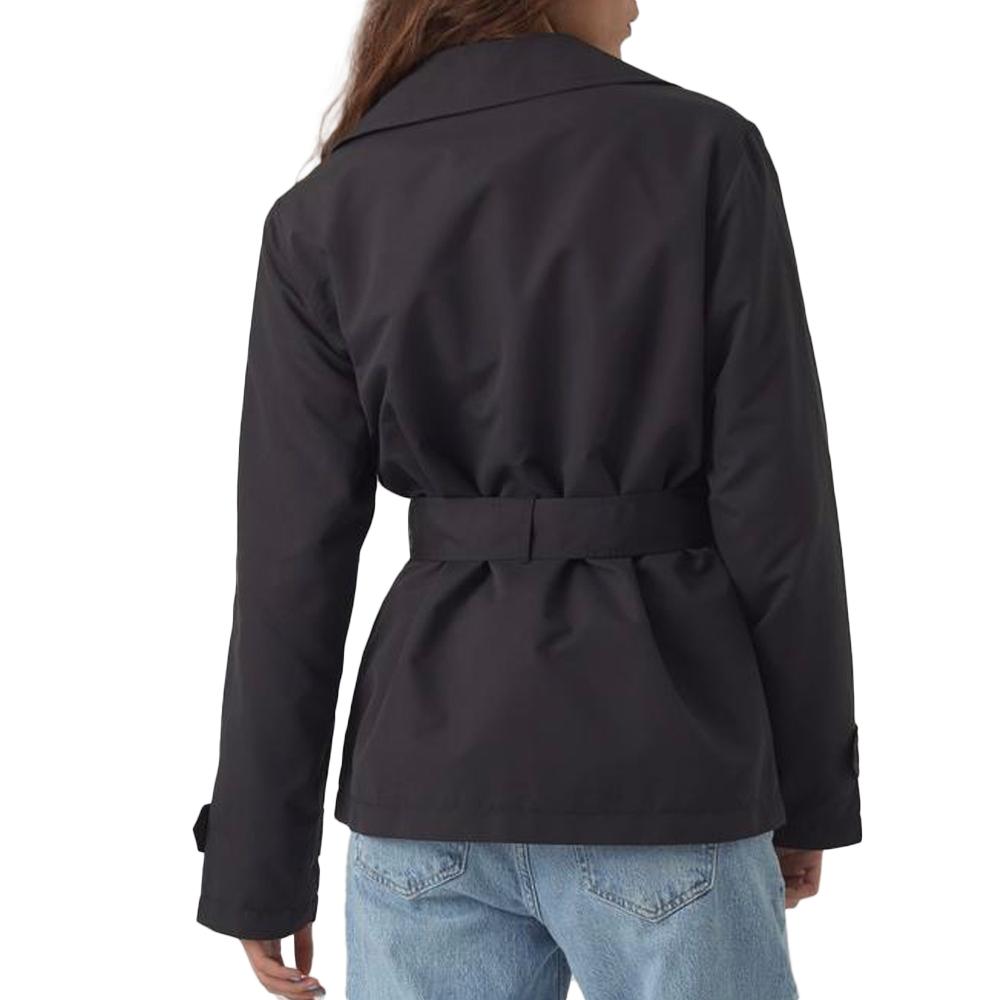 Trench Noir Femme Vero Moda Pernillemie vue 3