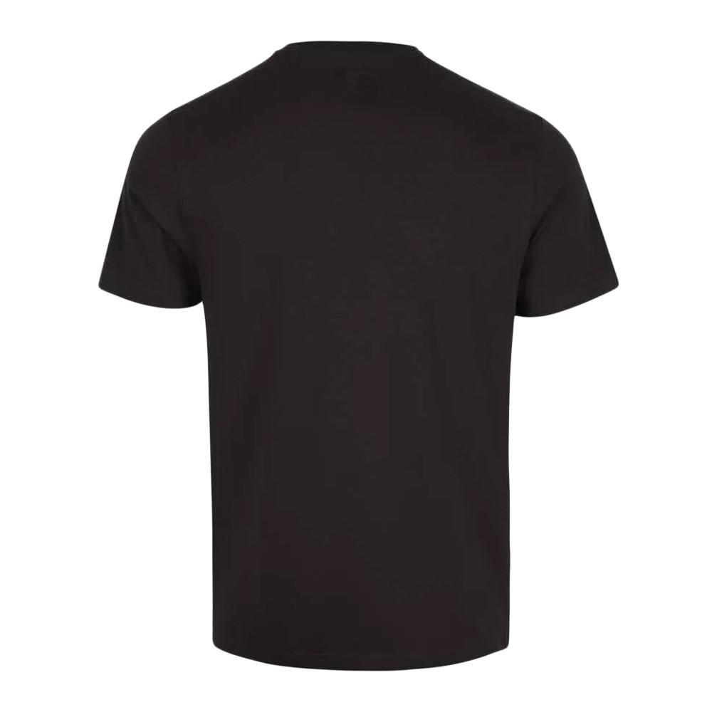 T-shirt Noir Homme O'Neill Flag Wave vue 2