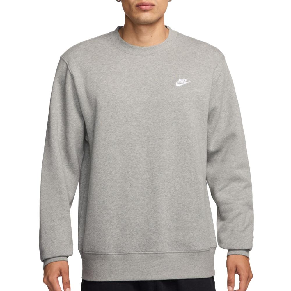 Sweat Gris Clair Homme Nike FN3886 pas cher