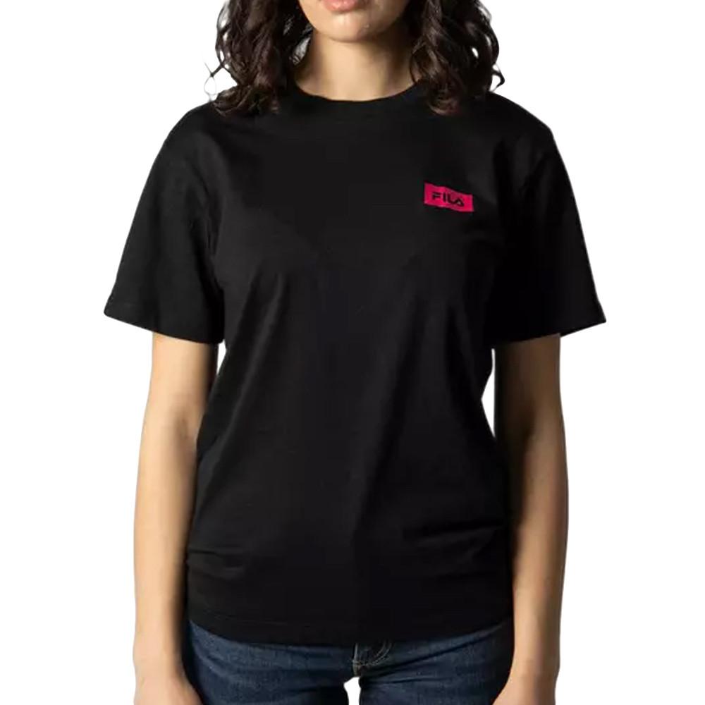 T shirt noir fila shop