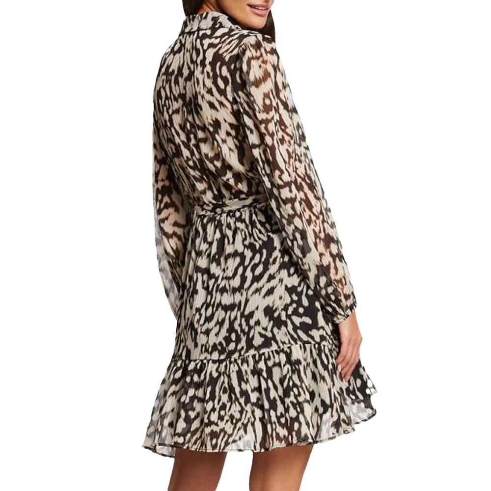 Robe Noir/Marron à Imprimés Femme Morgan ROZAR vue 2