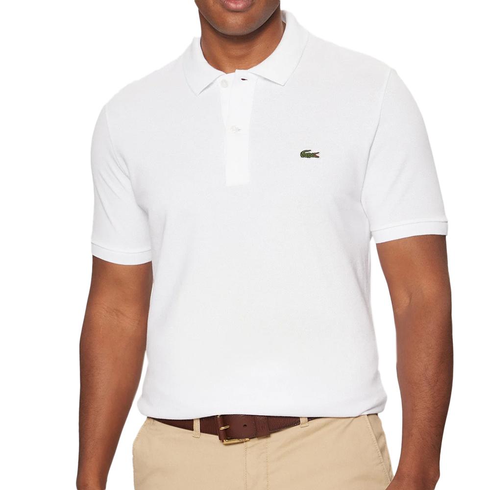 Polo Blanc Homme Lacoste PH4012 pas cher