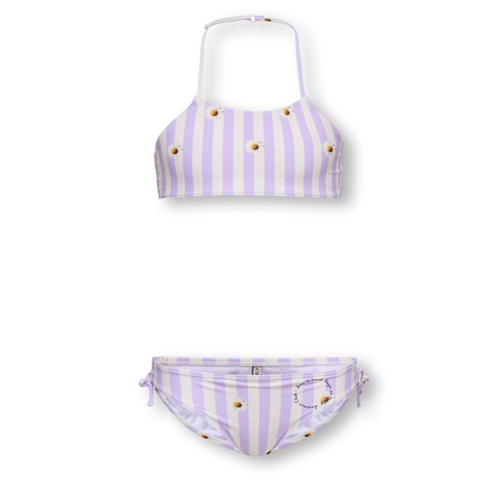 Maillot de bain Mauve Enfant Kids ONLY Holiday pas cher