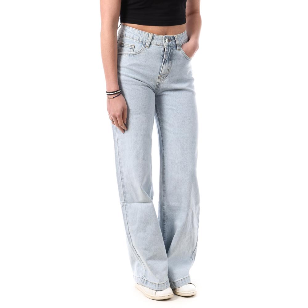 Jean Droit Bleu Femme Monday Premium 603 pas cher