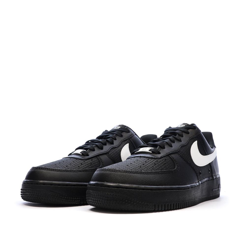 Baskets Noires Homme Nike Air Force 1 '07 vue 6