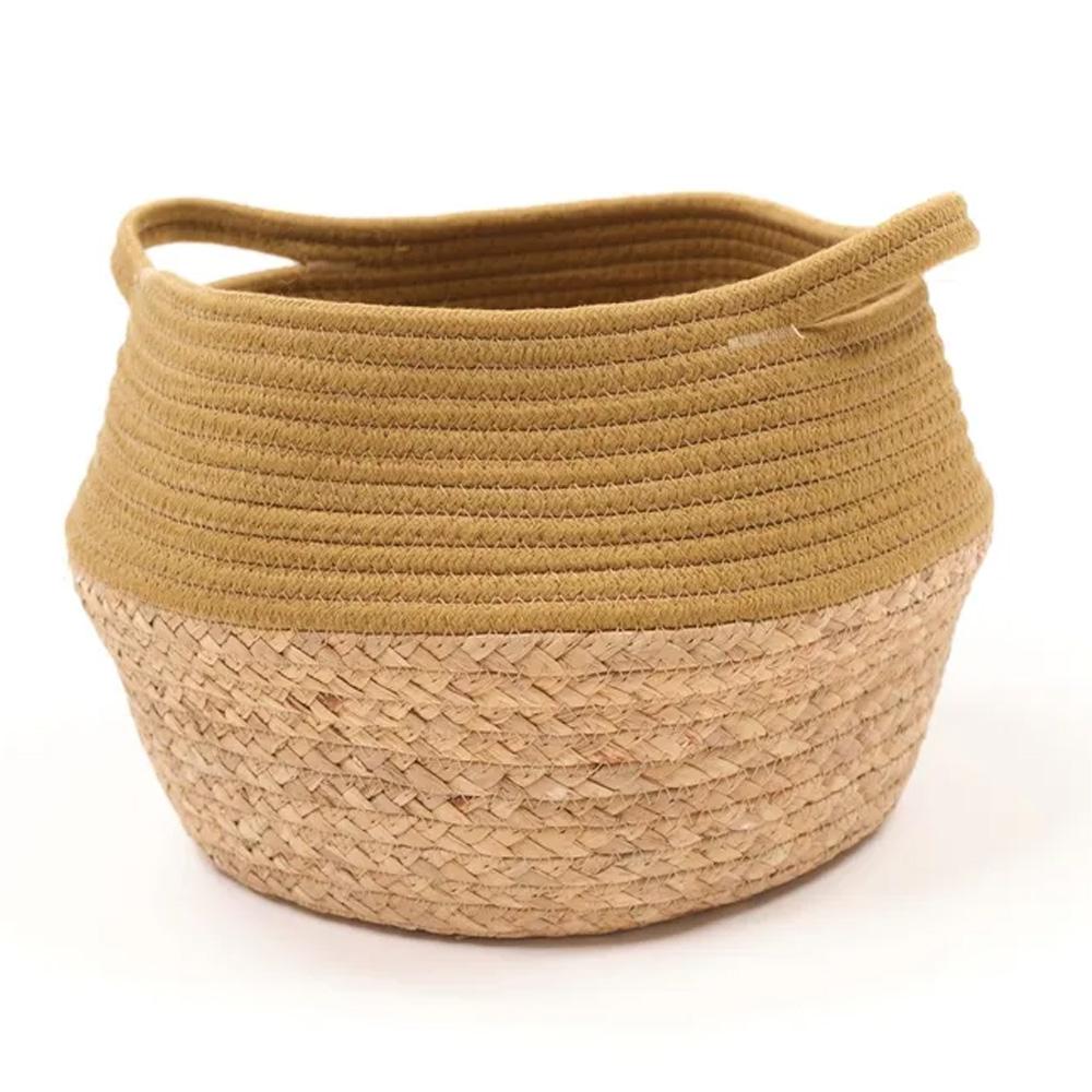 Panier Beige/Paille Atmosphera Céladon pas cher