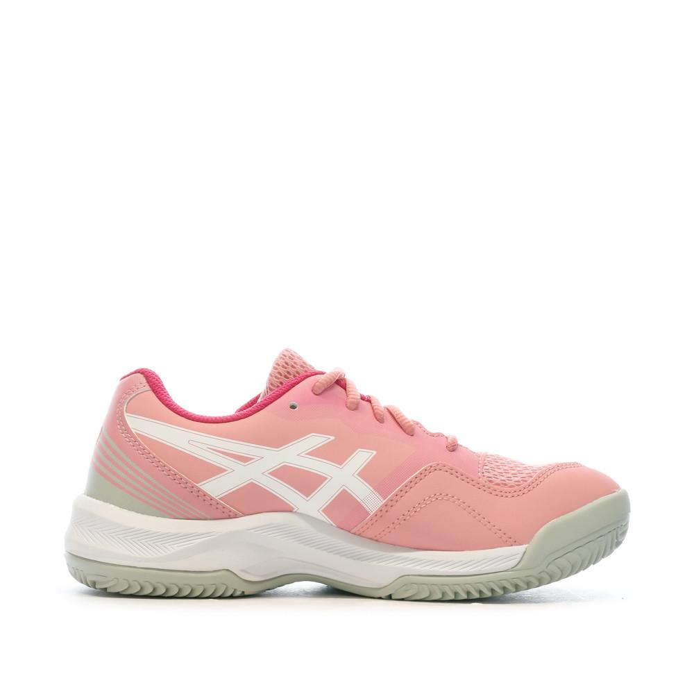 Chaussures de Tennis Rose/Gris Femme/Fille Asics Gel Padel Pro 5 vue 2