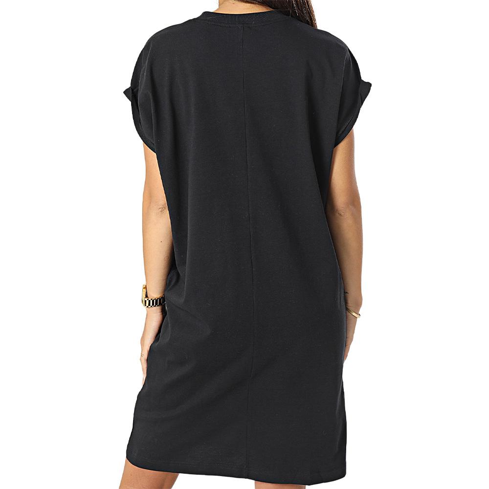 Schwarzes Damenkleid von Adidas New IC5483 Ansicht 2