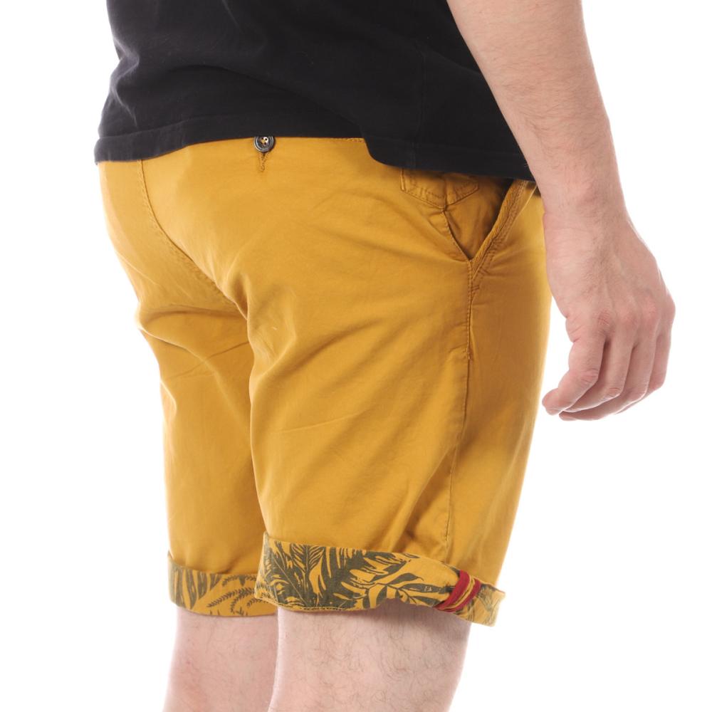 Pantalones cortos amarillos para hombre RMS26 3590 ver 2
