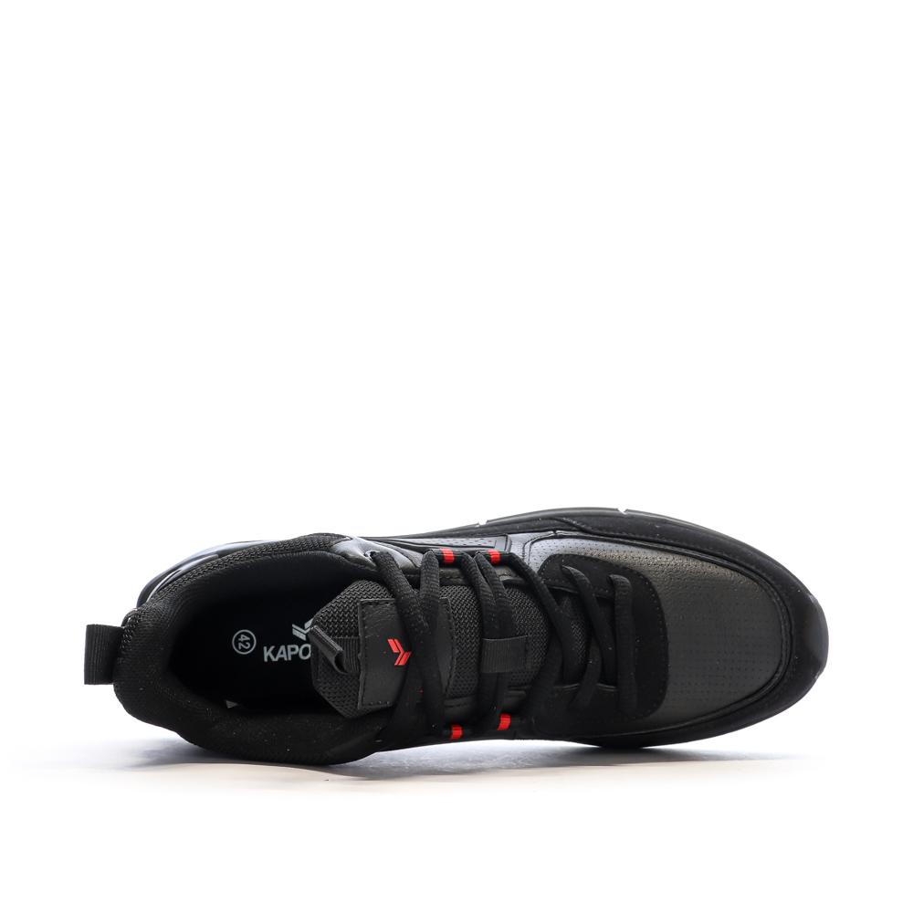 Baskets Noir Homme Kaporal Dolpi vue 4