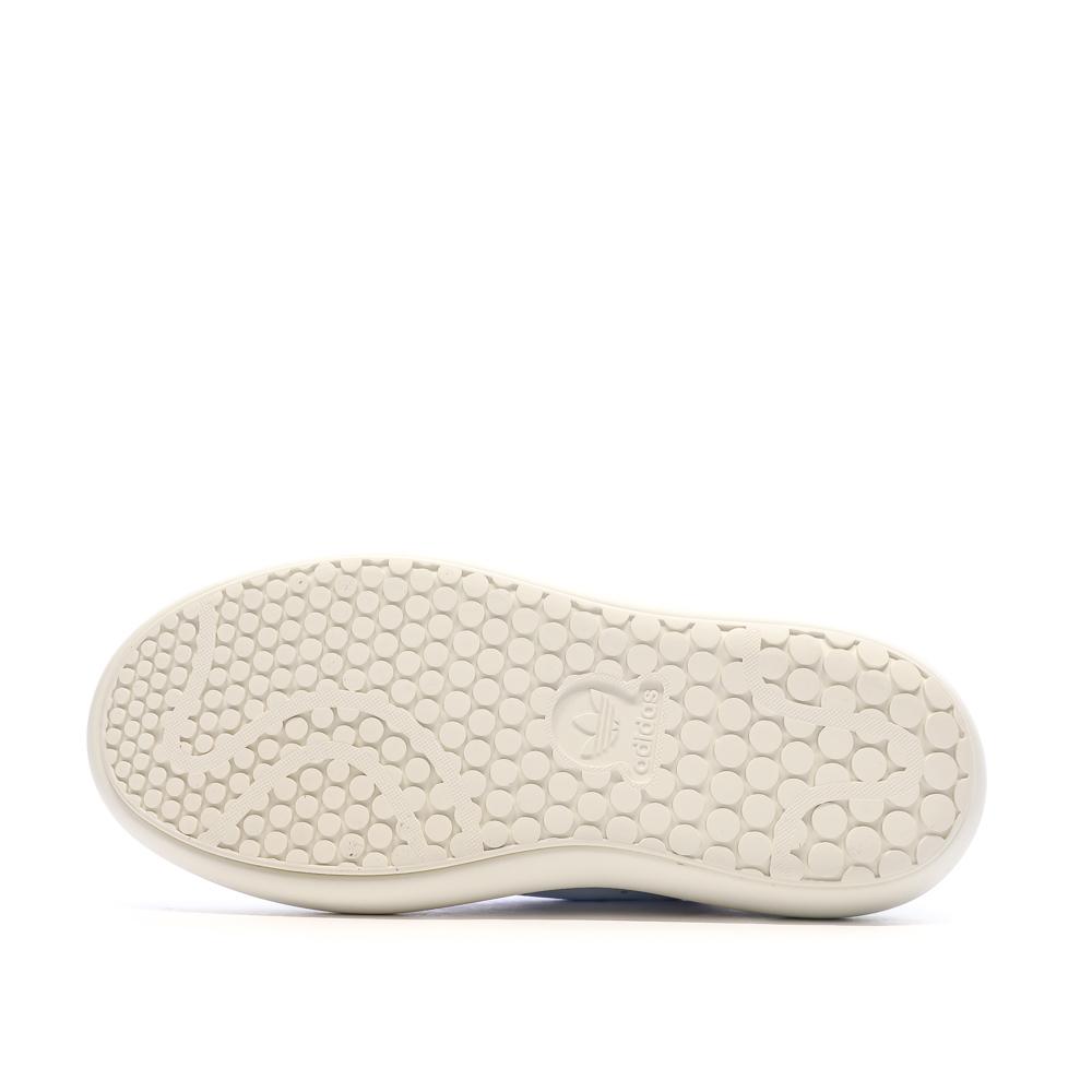 Baskets Blanches/Noires Femme Adidas Stan Smith Pf W vue 5