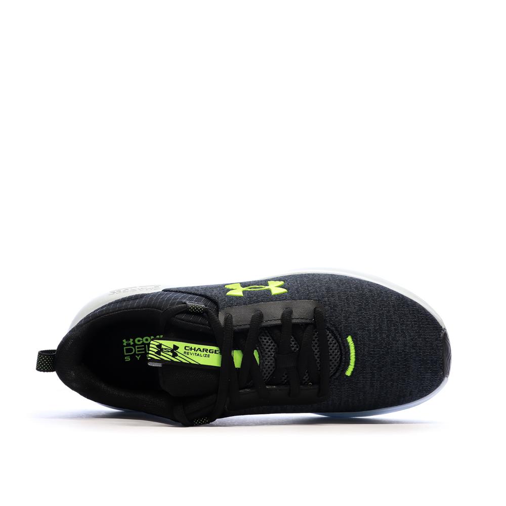 Chaussures de running Noir Homme Under Armour Charged Revitalize vue 4