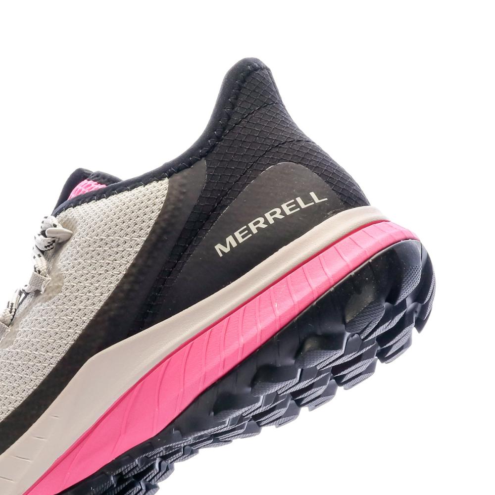 Chaussures de randonnée Gris/Rose Femme Merrell Bravada vue 7