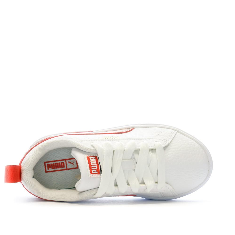 Baskets Blanches Fille Puma Mayze vue 4