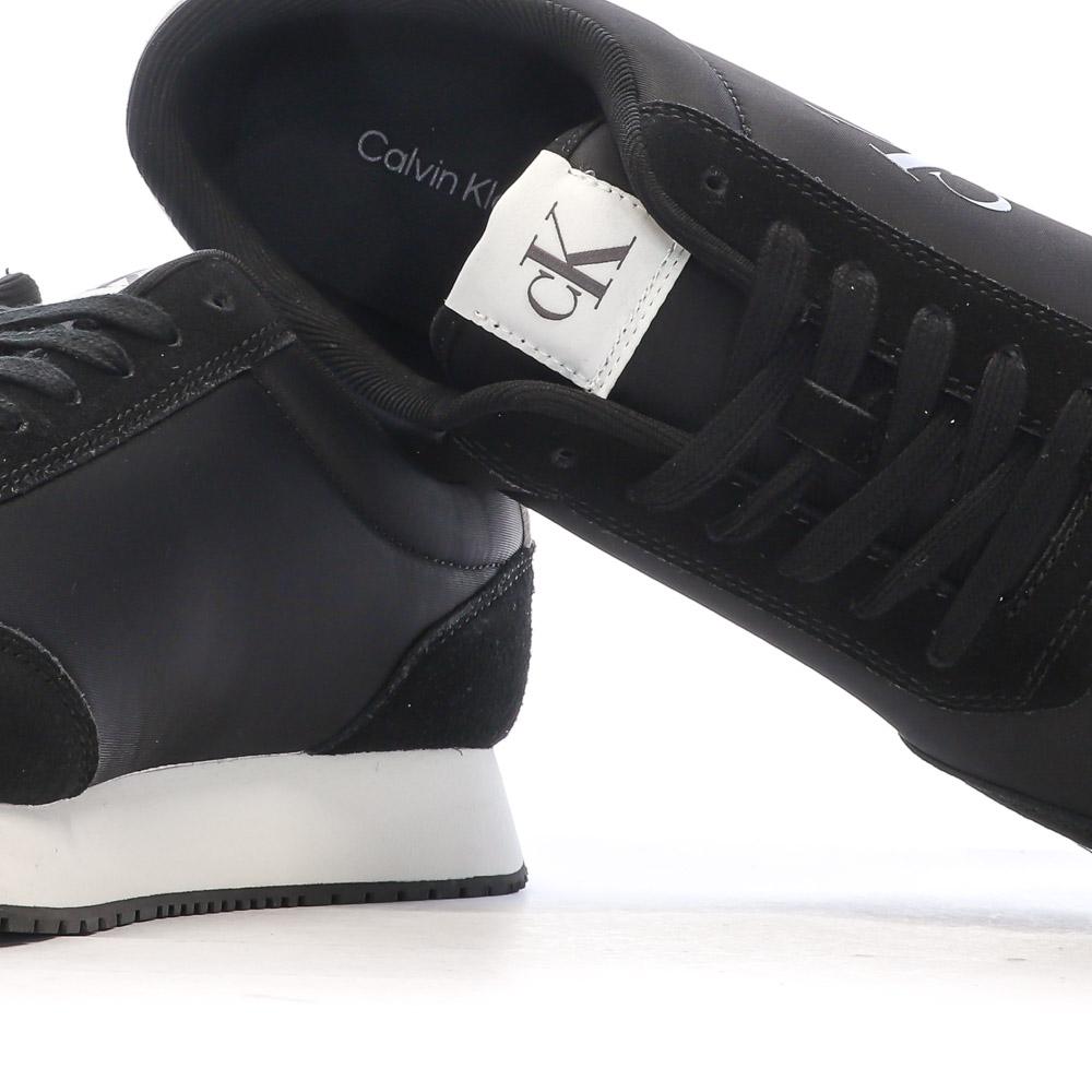 Baskets Noires Homme Calvin Klein Jeans Retro vue 7