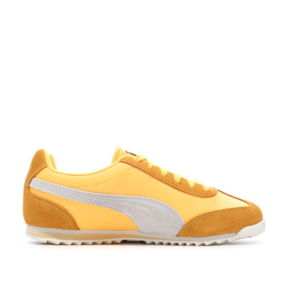 Baskets Orange Mixte Puma Arizona Nylon vue 2