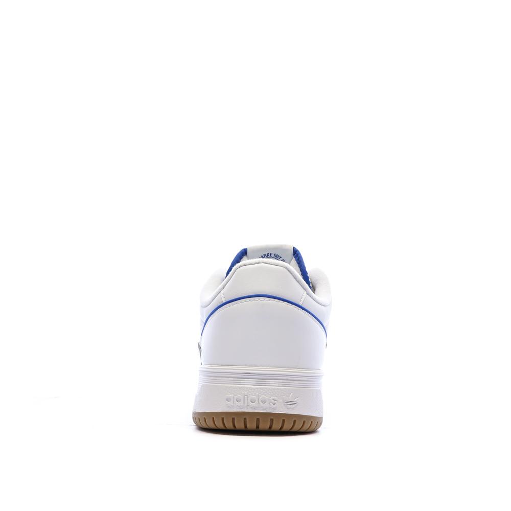 Baskets Blanches Homme Adidas Team Court 2 vue 3