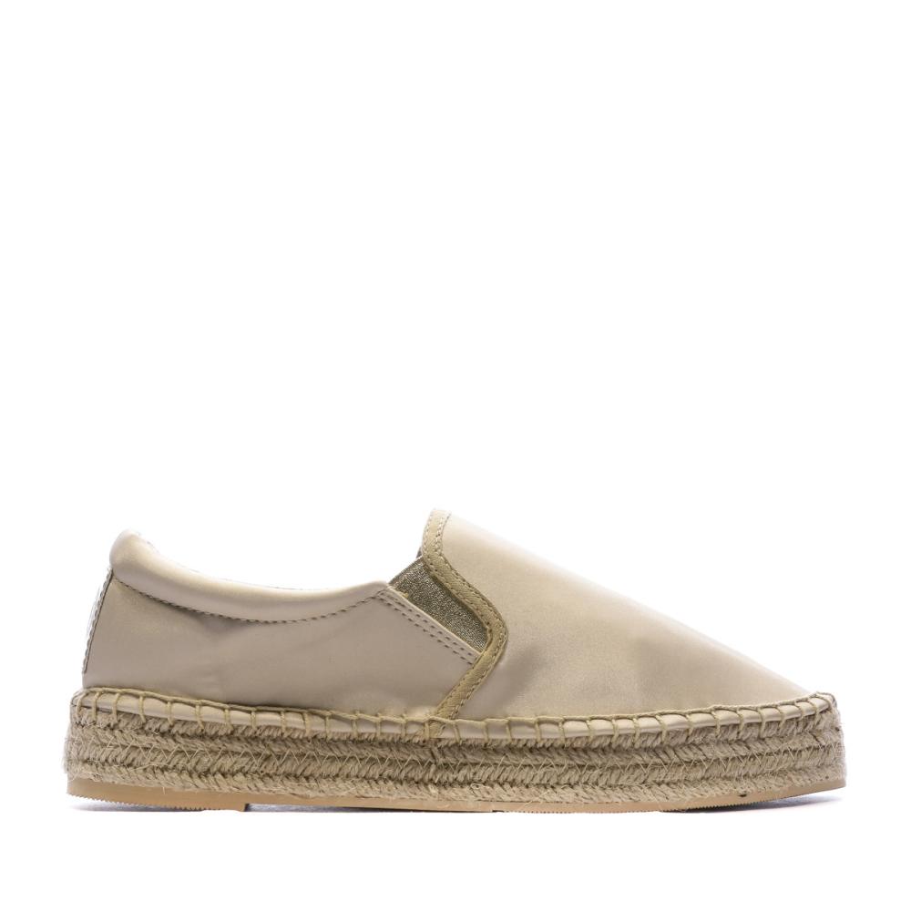 Espadrille Beige Femme Replay Queen slip vue 2