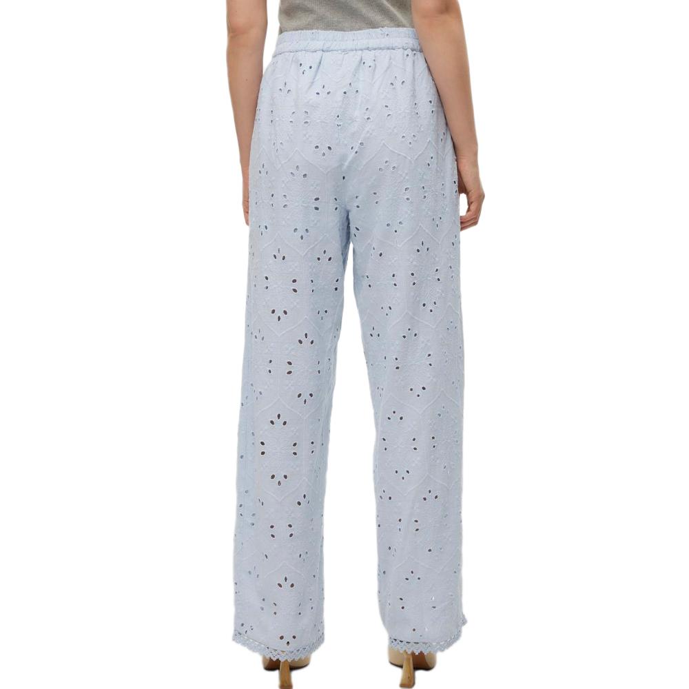 Pantalon fluide Bleu Femme Vero Moda Wide vue 2