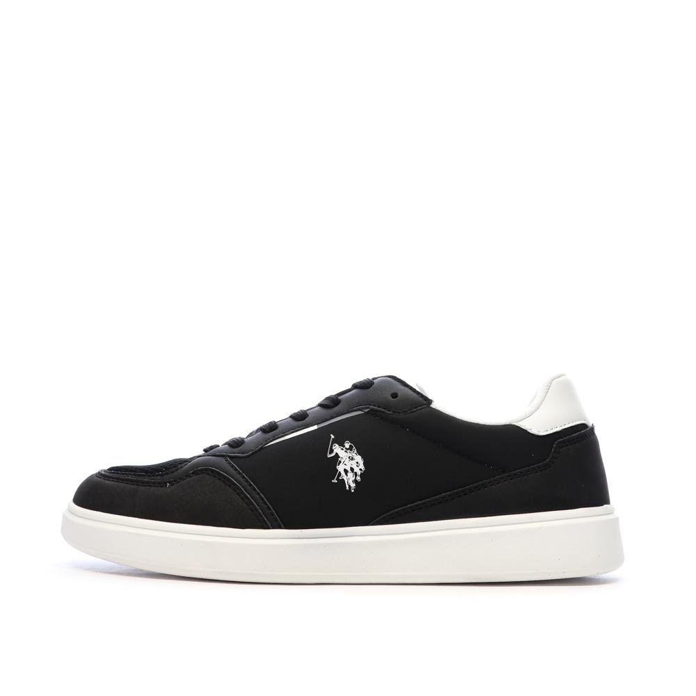 Baskets Noires Homme US Polo ASSN Byron pas cher
