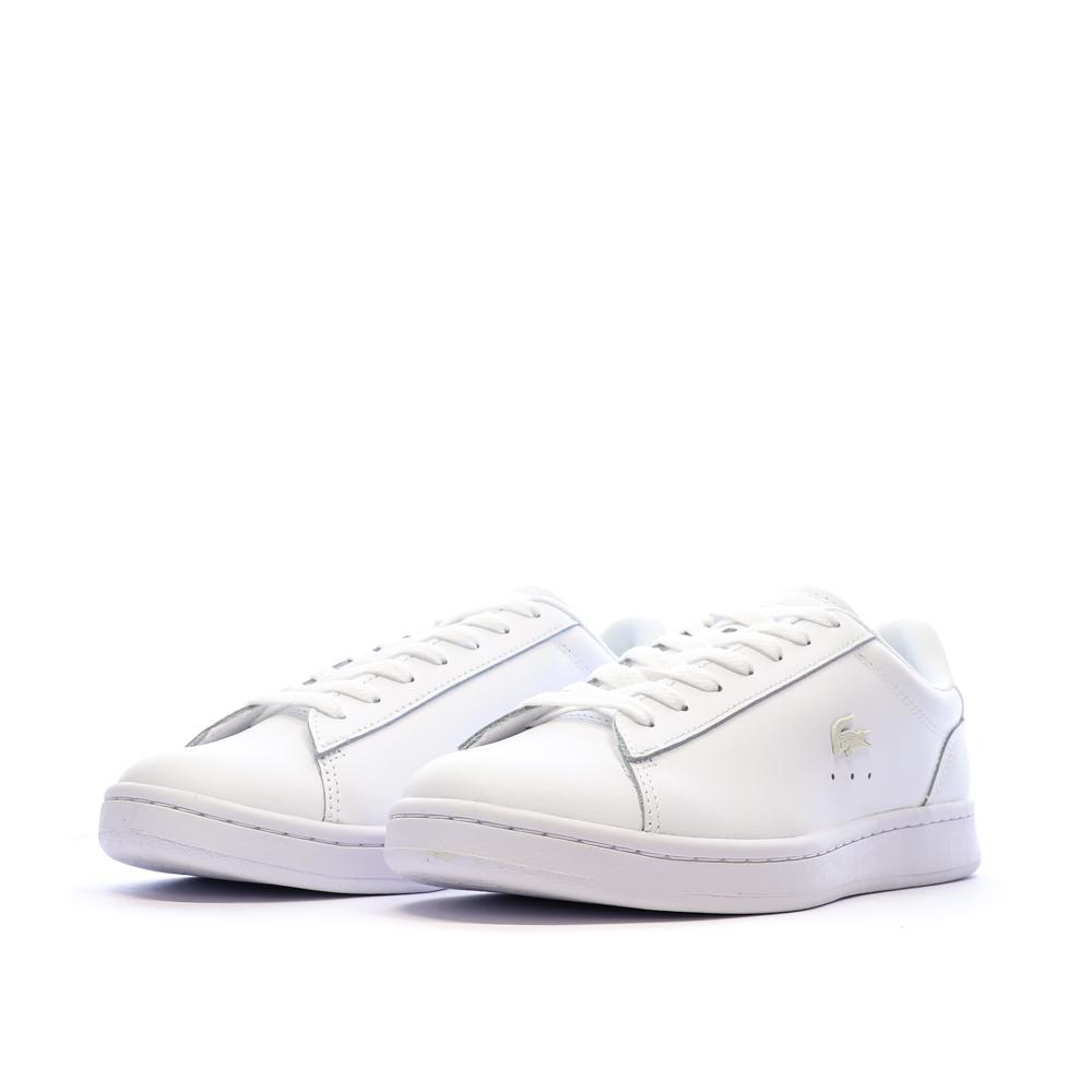 Baskets Blanches Femme Lacoste Carnabys vue 6