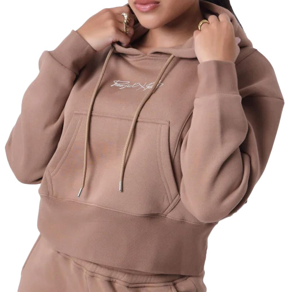 Sweat Marron Femme Project X Paris 2127 pas cher