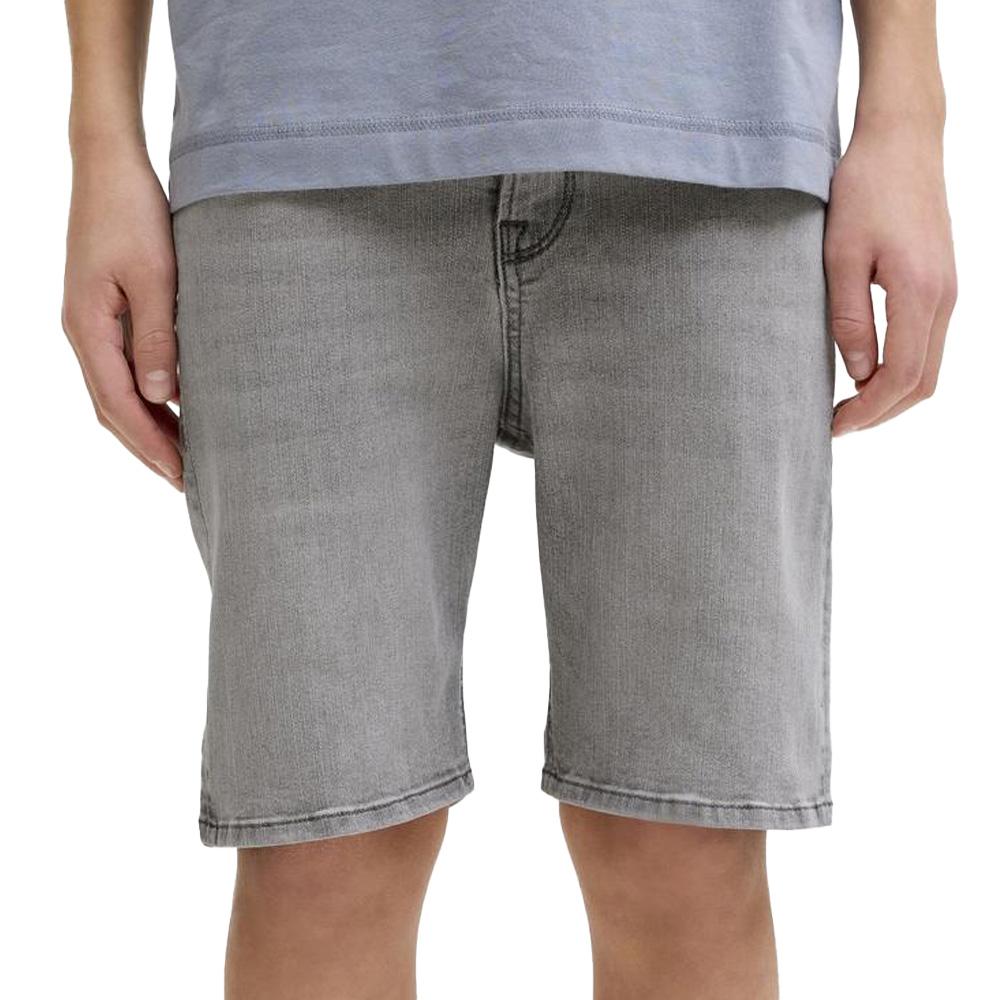 Short Gris Clair Garçon Jack & Jones Rick pas cher