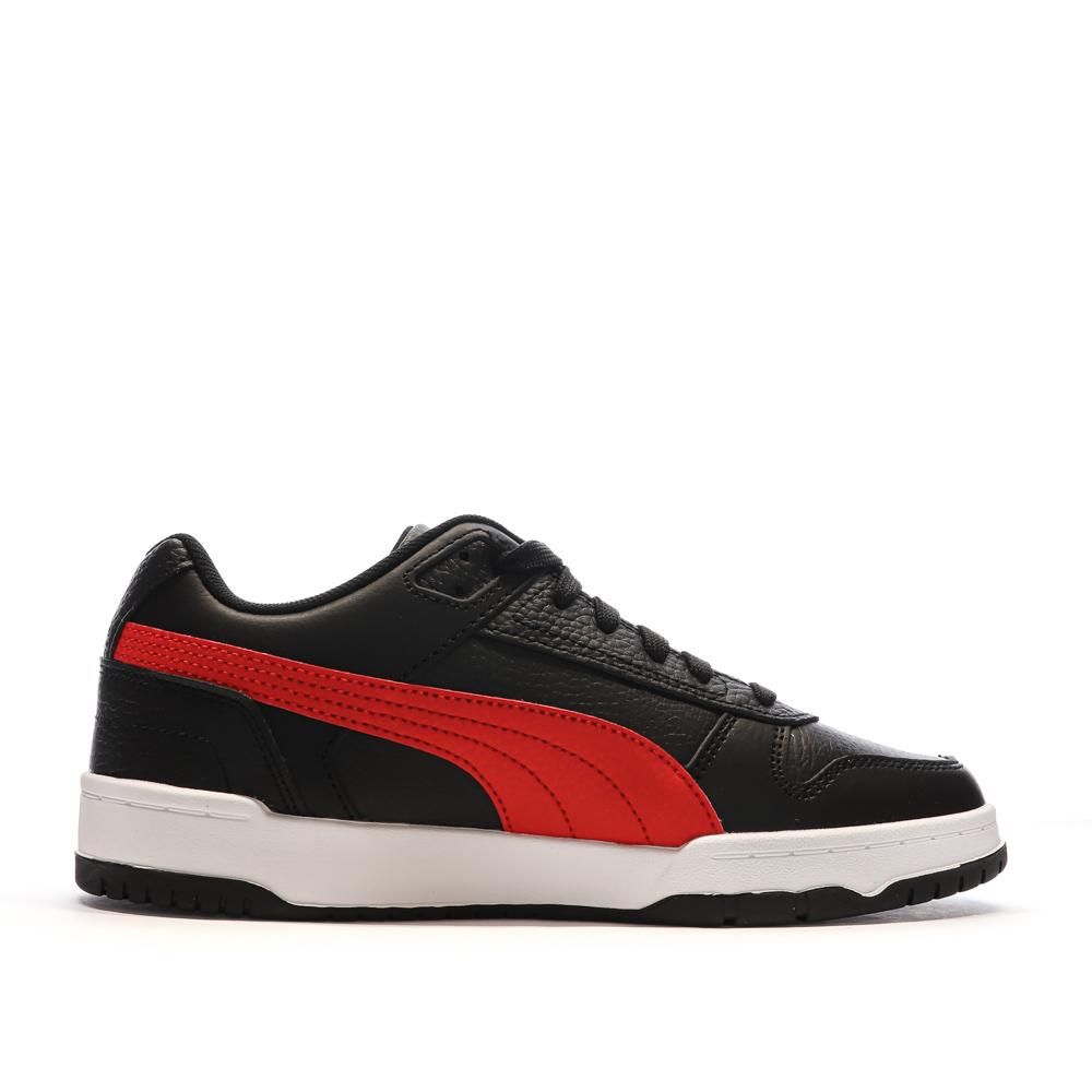 Baskets Noires/Rouges Garçon Puma Rbd Game vue 2
