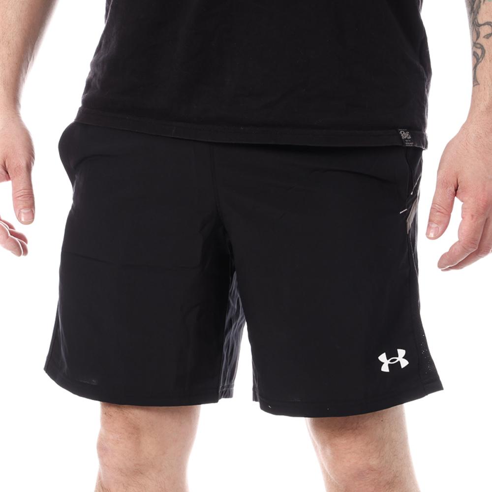 Short Noir/Blanc Homme Under Armour Core+ pas cher