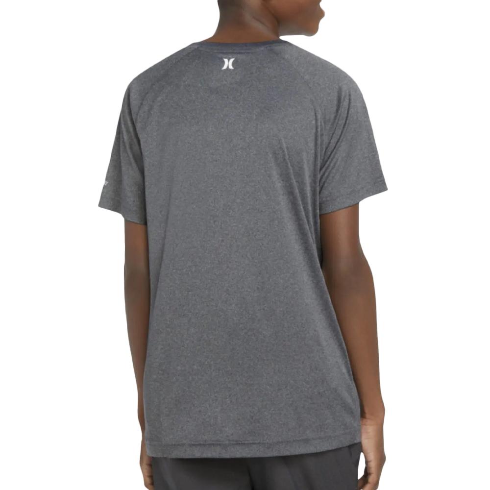 T-shirt Gris Enfant Hurley Ombre Icon Upf vue 2
