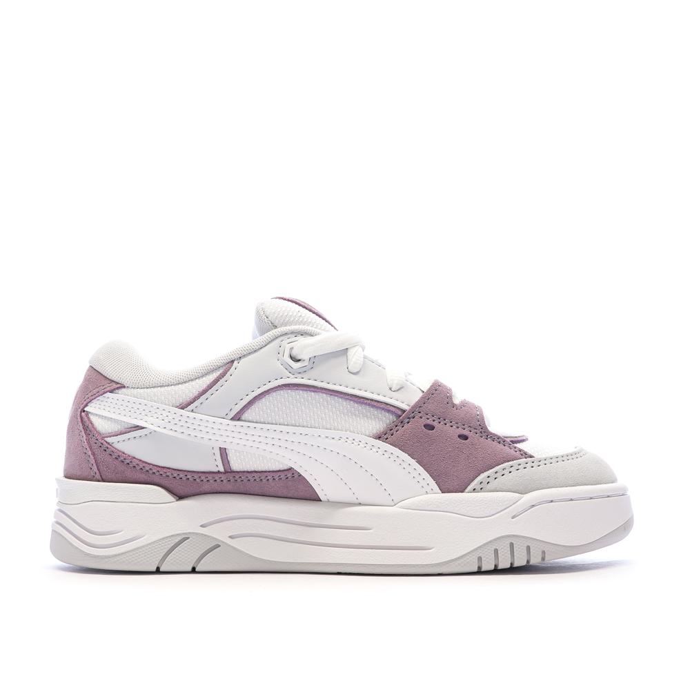 Baskets Blanc/Violettes Homme Puma-180 vue 2