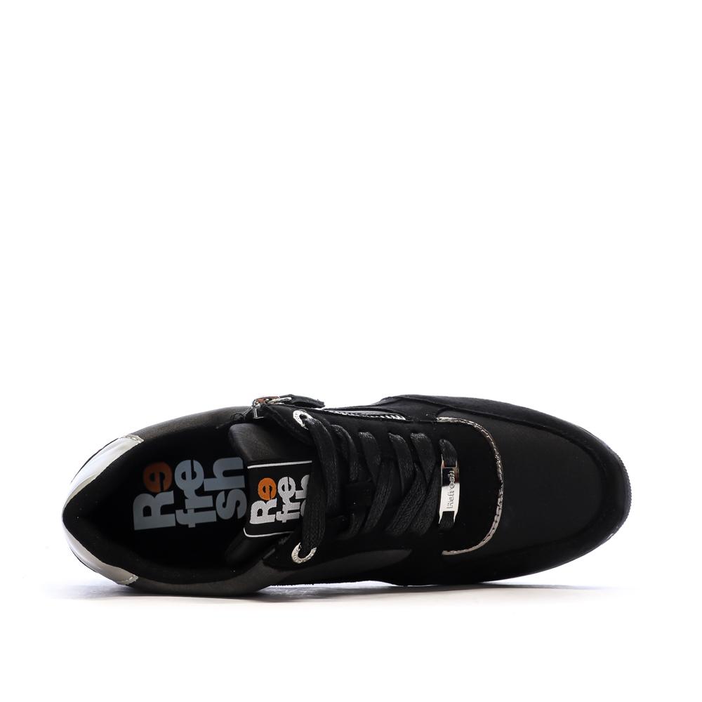 Zapatillas deportivas negras para mujer Refresh 171401 ver 4